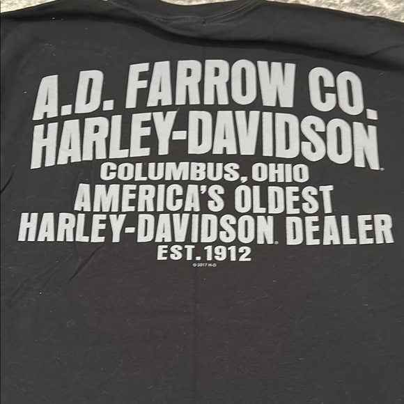 Harley-Davidson Black Graphic T-Shirt - Picture 2 of 2